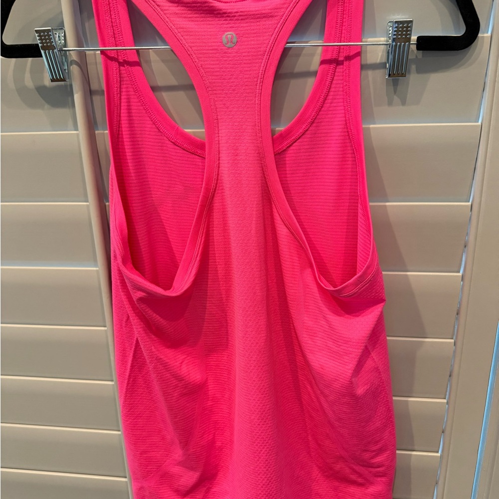 lululemon athletica Swiftly Tech Racerback Bright Pink Tank Top